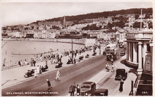 Sea front weston - sea,