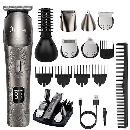 Hatteker beard trimmer - 6-in-1,
