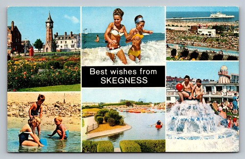 Postcard best wishes from - best,