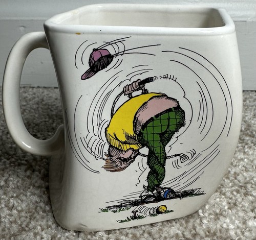 Vintage golf coffee mug - golf,