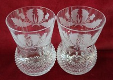 Edinburgh Crystal Thistle