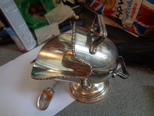 Novelty silver plated sugar - silver,