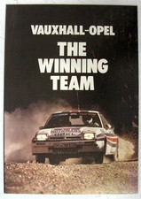 VAUXHALL OPEL in Motorsport