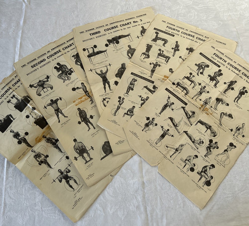 1950s weider barbell course - 1950s,