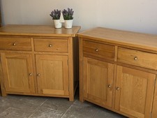 Oak Sideboard X 2 Matching, FREE DELIVERY NORFOLK AND SUFFOLK