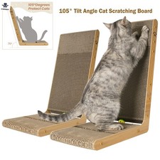2x Cat Tree Scratching Post Board Tower Climbing Activity Centre Bed  Scratcher