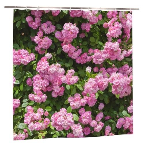 Elegant pink flower shower - elegant,