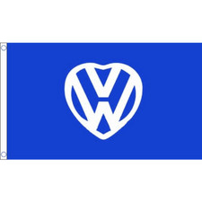 VW Car Love Volkswagen Flag