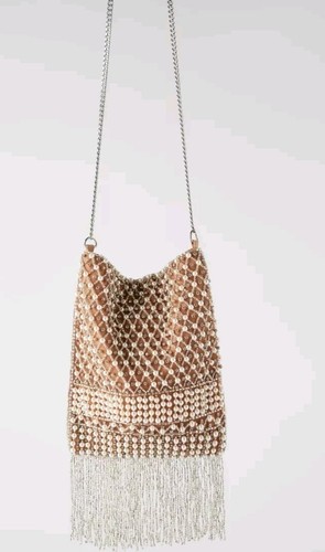 Zara pearl diamante beaded - diamante,