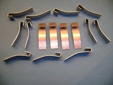 10 TO 100 PART FORMED Z GREENHOUSE CLIPS FOR THICKER GLASS MAKE YOUR OWN