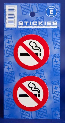 New smoking 2 stickers - smoking,