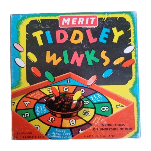 Vintage merit tiddley - tiddley, winks