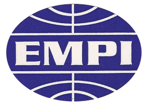 Sticker blue empi small - empi, oval