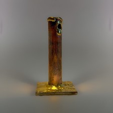 Brutalist Mixed Metal Abstract