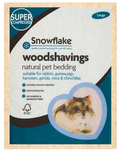 Snowflake wood shavings - snowflake,