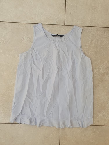 Zara ladies light blue cotton - zara,