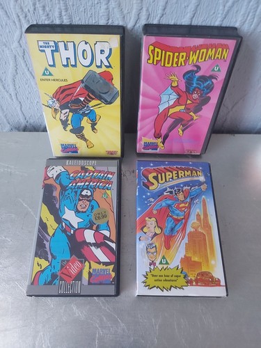 Old vhs video thor captain - vhs,