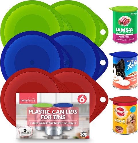 Plastic can lids tin - 6, covers