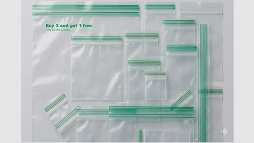 Zip keep bag grip self - zip,