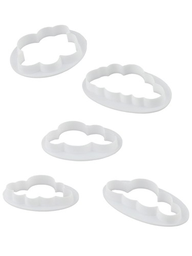 5pcs cloud shaped - 5pcs,