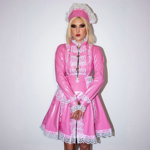 Misfitz sexy pink pvc padlock - misfitz,