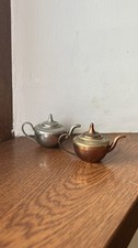 Mini Retro Vintage Brass/ Aluminium Teapot