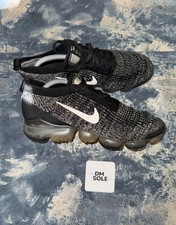 Mens Nike Air Vapourmax Flyknit 3 Oreo Trainers- UK8.5-- AJ6900-002