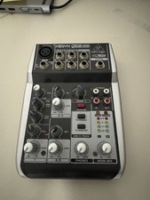 Behringer XENYX Q502 USB 5-Input Mixer Great condition!