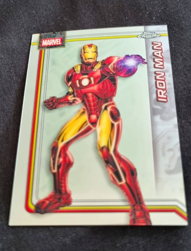 Topps chrome - chrome, iron
