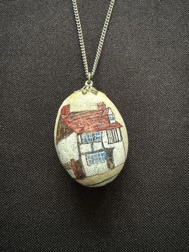 Cute hand painted stone - cute,