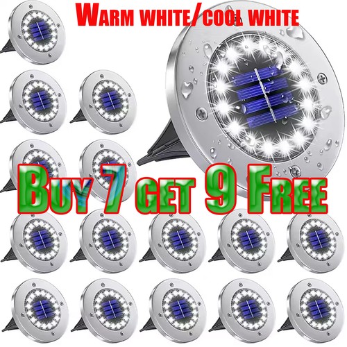 Led solar power ground lights - power,