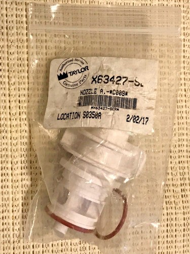 Taylor machine nozzle - nozzle, assembly