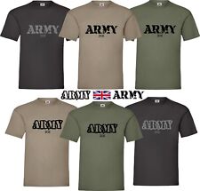 BRITISH ARMY T-SHIRT MENS S-XXXL UNISEX SOLDIER CADET RESERVES VETERANS GIFT