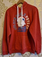 Mens Red Hoodie Large By South Dean Street With Eagle Logo