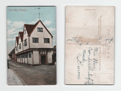 Postcard cloth hall - cloth,