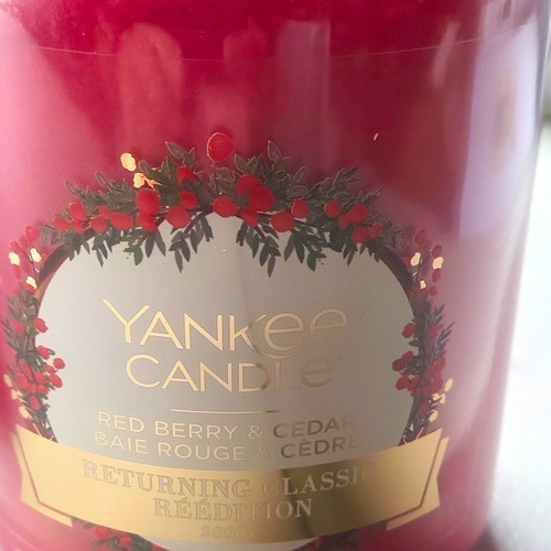 Yankee candle red berry - yankee,
