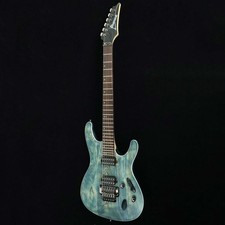 Ibanez S520AH-OBF (Cosmic Blue Flat) Sleek Top and Back Arched Ash Body
