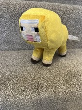 Minecraft - Minecon Live Yellow Gold Sheep Plush Soft Toy. Mojang Jinx