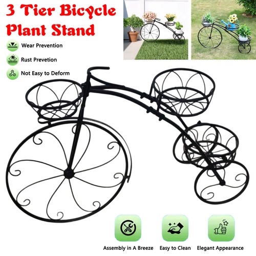 Tier bicycle plant stand - 3-tier,