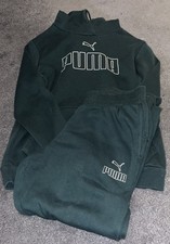 Ladies Puma Tracksuit / Size Small /dark green/ good Condition ❤️
