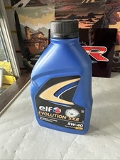 ELF EVOLUTION SXR 5W-40 RENAULT 1 LITRE OIL