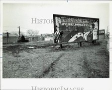 1983 Press Photo Vacant Lots