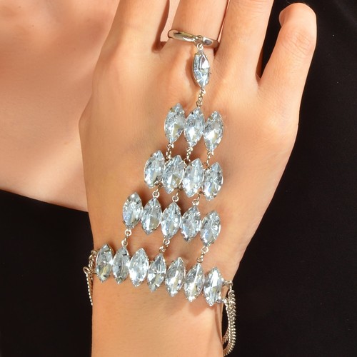 Luxury full crystal - crystal, silver