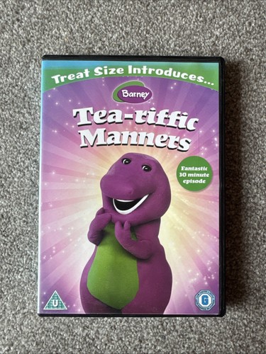 Barney tea riffic - manners, (uk