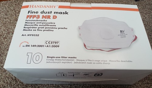 Handanhy fine dust mask ffp3 - fine,