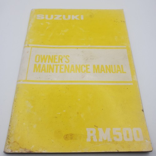 Suzuki 1982 model rm500 - model,