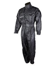 Motorcycle Rainsuit Motorbike Scooter Wet Weather Rider Gear 1pc One Piece Black