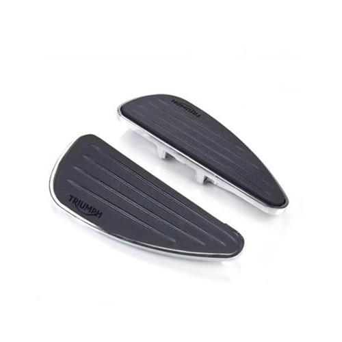 Triumph rider footboards - rider,