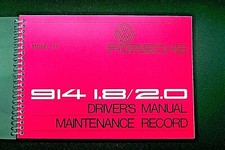 1975 Porsche 914 Owners Manual