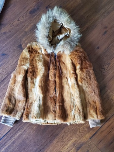 Vintage red fox - coat, w/